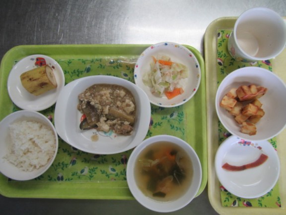 7月21日 火 今日のランチ コウガの森 梅花 幼保連携型認定こども園 埼玉県本庄市の幼保連携型認定こども園