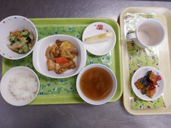 １１月２７日 金 今日のランチ コウガの森 梅花 幼保連携型認定こども園 埼玉県本庄市の幼保連携型認定こども園