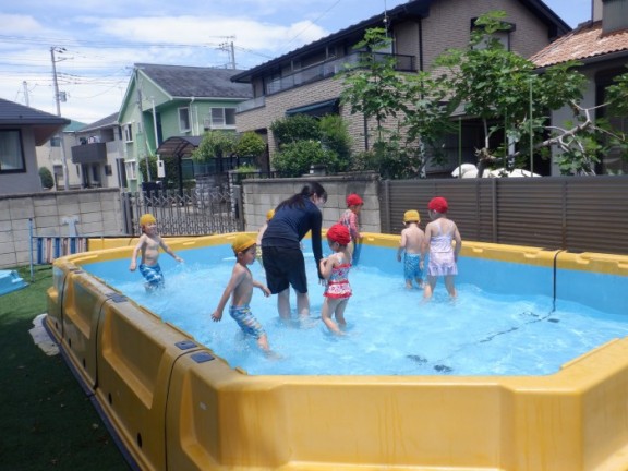【つばめ組】プール遊び