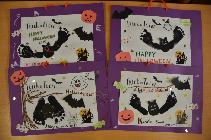 足型アート🎃ハロウィンVer🎃
