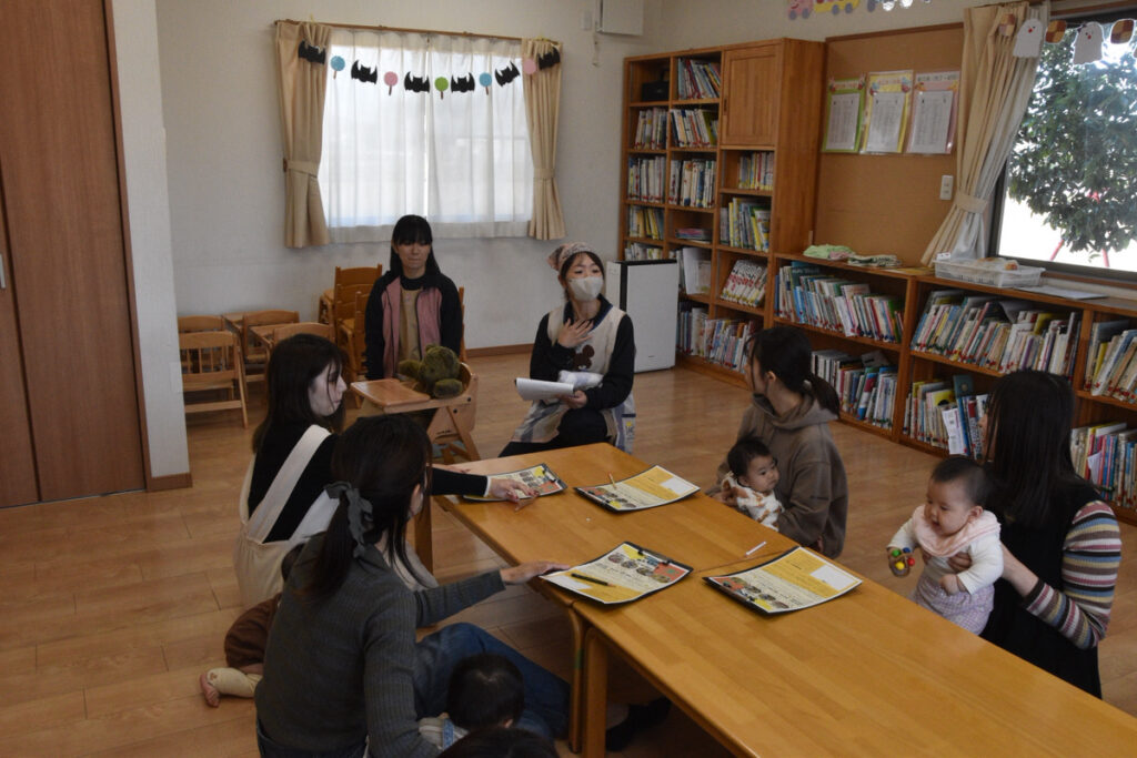 梅花・共和合同開催　離乳食相談会