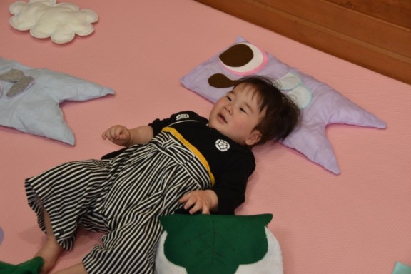 🎏寝相アート🎏