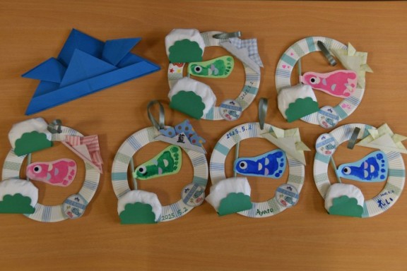 こいのぼり製作🎏りすクラス