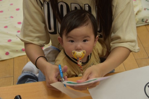 父の日製作❤️りすクラス