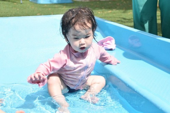 水遊び(キッズクラス)