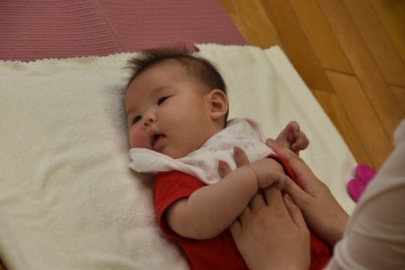 ベビーマッサージ🍼