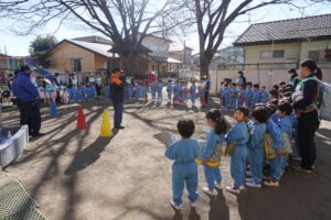 防災訓練の様子