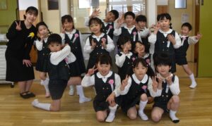 梅花　卒園式🌸