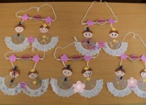 ひなまつり製作🎎